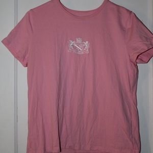 Lauren Ralph Lauren Active Tee Pink Women's L